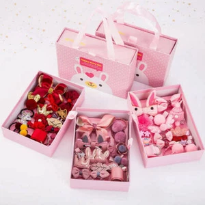 Gift 16Pcs/Set Baby Girls Boutique Head Clips Hair Bows Crown Princess Bobbles - Picture 1 of 12