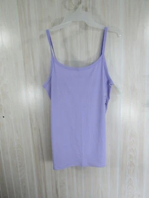 New No Boundaries Rib Cami Size XL 15 17 Juniors Purple Pull Over Straps Casual - Image 1 of 3