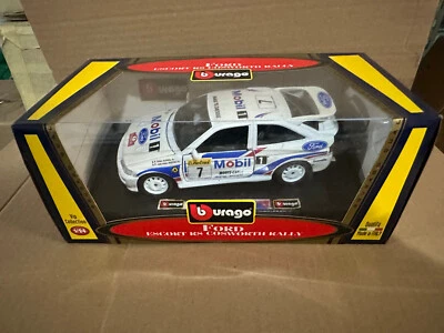 FORD ESCORT RS COSWORTH RALLY - RARISSIMO - RARE - BURAGO - SCALA 1/24 - Immagine 1 di 4