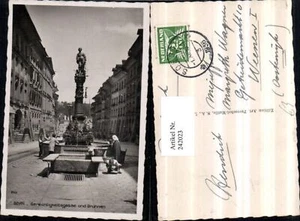 242023,Bern Gerechtigkeitsgasse und Brunnen - Picture 1 of 1
