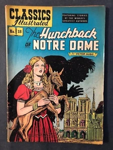 Classics Illustrated #18 El jorobado de Notre Dame HRN 60 - Imagen 1 de 2