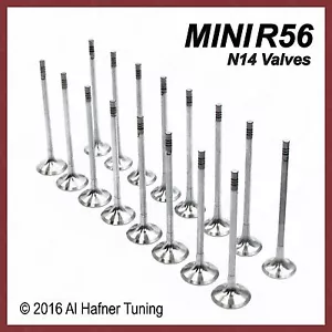 Mini Cooper R56 N14 Intake and Exhaust Valve set 11347587470, 11347547187 - Picture 1 of 5
