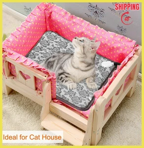 XXL Heizkissen für großes Hundebett Outdoor oder Zuhause, elektrische Matte Hauskiste - Bild 1 von 8