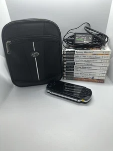 PSP 1004 Konsole ohne Akku | 9 Spiele | Mad Catz Tasche Sony Playstation - Bild 1 von 16