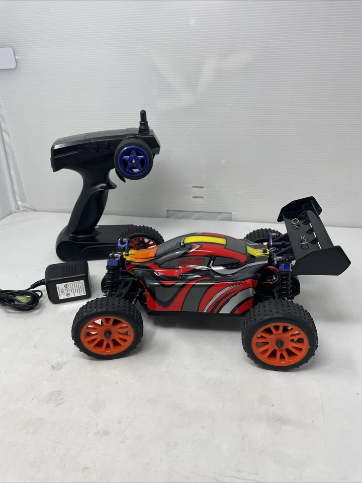 Exceed RC Buggy Sunfire 1/10 4x4 Electric Brushed Super Reverse w/Remote,Charger - Image 1 of 4