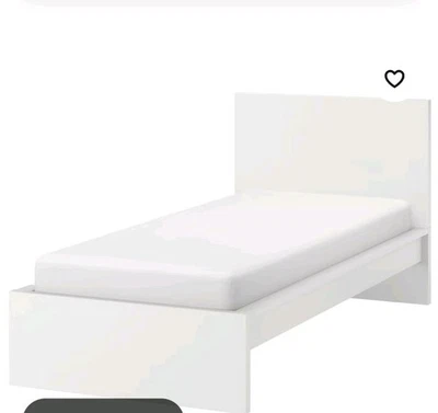 2x Ikea Bett, Modell Malm - Bild 1 von 4