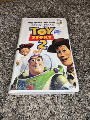 NEW & SEALED! Disney Pixar Toy Story 2 VHS 1999 Video Tape Clamshell Case Sequel - Image 1 of 4