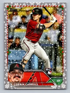 2023 Topps Holiday #H113 Corbin Carroll Metallic - Picture 1 of 2
