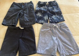 Boys Shorts Sz 8 Brands: Crew Cuts,Hawk, Gap, Cat & Jack Adjustable Waist Pullon - Picture 1 of 9