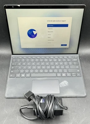 MICROSOFT SURFACE PRO X SQ1 13" TOUCHSCREEN 8GB RAM 128GB SSD (MVP034327) - Image 1 of 4