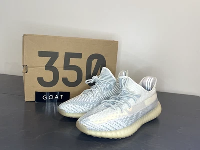 Talla 13 - Adidas Yeezy Boost 350 V2 Blanco Nube No Reflectante Foto 1 de 4