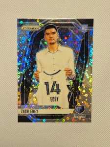 2024-25 Panini Prizm Zach Edey #249 Fast Break (RC) Grizzlies Rookie Variations - Imagen 1 de 2