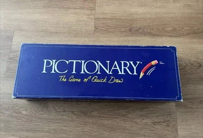 PICTIONARY 1993 Board Game Parker Vintage Quick Draw Charades - Image 1 of 4