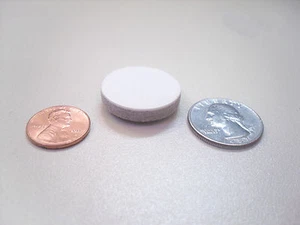 Parachoques electrónicos de 1" pulgada con almohadillas de fieltro adhesivas para muebles (cantidad 10) - Imagen 1 de 5
