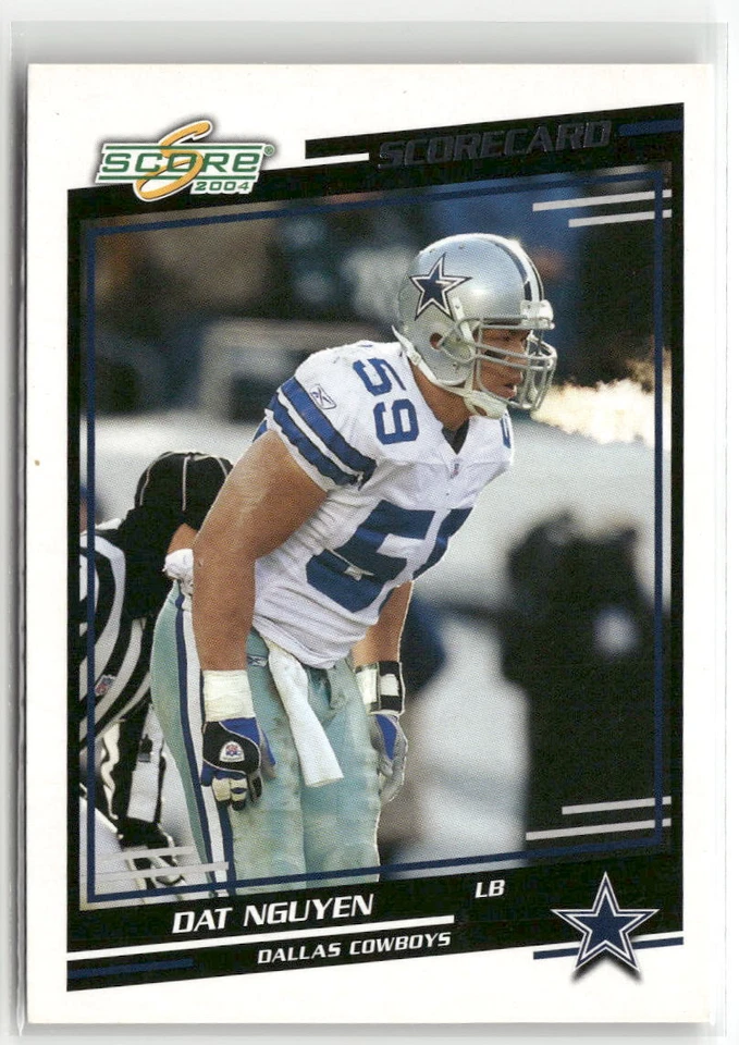 2004 Score #105 Dat Nguyen Scorecard #/625 428 - Image 1 of 2