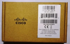 CISCO MERAKI MA-SFP-1GB-SX Authentic FIBER FIBRE GBIC TRANSCEIVER 1-YR WARRANTY! - Picture 1 of 6