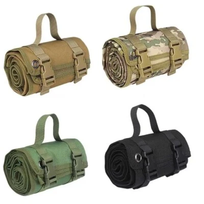 Alfombrilla de tiro táctica no acolchada impermeable antideslizante enrollable almohadilla de alcance para tirador Foto 1 de 4