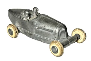 ORIGINAL C.A.W. NOVELTY COMPANY SLUSH SIVVER MIDGET TWO MAN RACER - VERY SCARCE - Picture 1 of 8