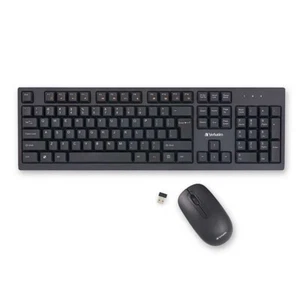 Verbatim Corporation 70724 Wireless Keyboard And Mouse 2.4Ghz-Ambidextrous-Plug - Picture 1 of 6