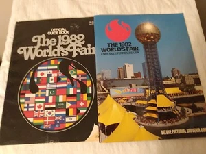 1982 World's Fair Knoxville Official Guide Book & Pictorial Souvenir Book Vtg - Picture 1 of 11