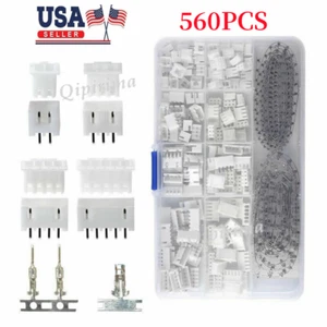 560Pcs for DuPont Wiring Terminal Connector XH2.54 Cold Pressed Terminals 3.96 - Bild 1 von 9