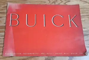Original 1934 Buick Full Line Deluxe Sales Brochure series50,series60,series90 - Picture 1 of 3