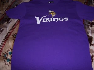 MINNESOTA VIKINGS SHIRT ADULT MEDIUM - Picture 1 of 4