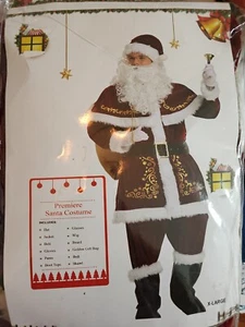 Santa Christmas Suit premium Complete Suit New XLarge - Picture 1 of 2