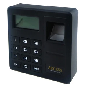 Fingerprint Access Controller RFID 125KHz EM Card Reader Door Entry Keypad LCD - Picture 1 of 10
