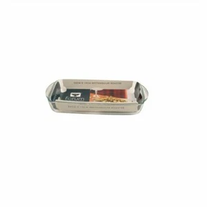 Vajilla Mason Cash clásica de vidrio tostado rectangular tostador pavo utensilios para hornear - Imagen 1 de 3