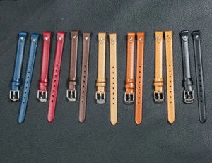 8mm Leather Strap For Fossil ES4340 ES4026 ES3862 ES3745 ES3861 Watch Band - Zdjęcie 1 z 26