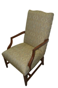 Ethan Allen Martha Washington Chair Upholstered Dining Accent #20-7471  MINT - Picture 1 of 13