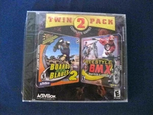 Video Game PC Boards and Blades 2 & Freestyle BMX ActiVision ESRB Foster Garcia - Picture 1 of 2