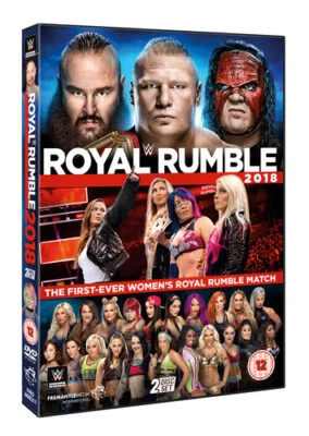 WWE: Royal Rumble 2018 DVD (2018) Brock Lesnar cert 12 2 discs Amazing Value - Image 1 of 2
