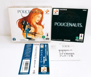 POLICENAUTS w/ spine post card Japanver KONAMI Panasonic 3DO KOJIMA HIDEO - Picture 1 of 17