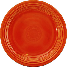 Fiesta Vintage Radioactive Red Orange Salad Plate 7.25" HLC Fiestaware