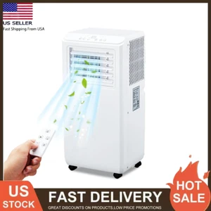 10000 BTU Mobile Air Conditioner w/4 Modes, 24H Timer, Wheels, 450 Sq.Ft AC Unit - Picture 1 of 9