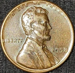 1958 P Lincoln Wheat Cent DDO - Picture 1 of 9
