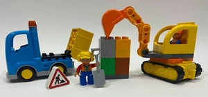 Lego Duplo 10812 Town City Truck & Tracked Excavator NO MANUAL AND BOX - Picture 1 of 7