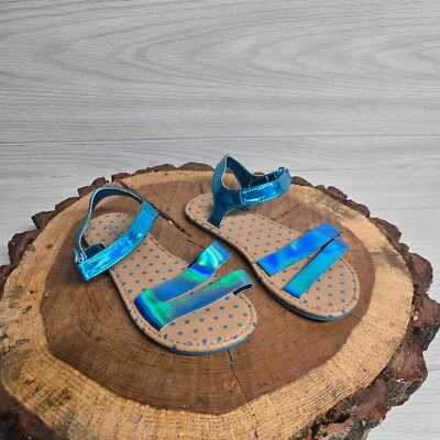 Joe Boxer Sandals Turquoise Blue Thong Flip-flops Footwear Shoes Size 1 - Image 1 of 4