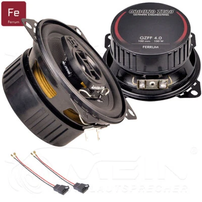 GROUND ZERO LAUTSPRECHER für VW T4 Multivan 1996-2003 Armaturenbrett Front #B1YG - Bild 1 von 4