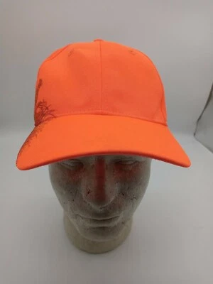  Wildlife Series Dri Duck Pheasant Hunting Cap Baseball Hat Blaze Orange - Image 1 of 4