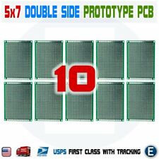 10PCS 5x7cm PCB Universal Prototype Matrix Double sided Protoboard Blank Board