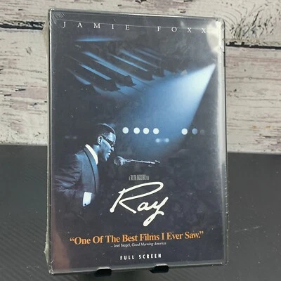 Ray - Jamie Foxx [2004 DVD] Full Screen Extended Version Theatrical Film NEW Foto 1 de 4