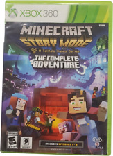 Minecraft Story Mode The Complete Adventure Telltale Games Xbox 360 SEALED  NEW 894515001955