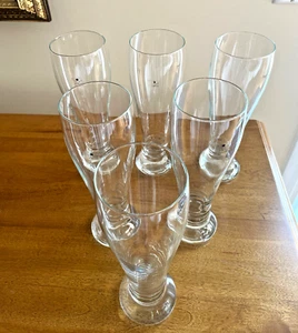 Set - 6 Studio Nova West Germany Beer Glasses 10" Holds 22oz Bavaria Christmas - Picture 1 of 6