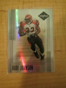 2006 Leaf Limited Silver Spotlight Rudi Johnson 07/25 Card #9 - Picture 1 of 2