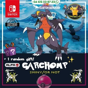 ✨GARCHOMP SHINY ✨ | pokemon leyendas Arceus 🏞️ / Legends Arceus 🌋 - Picture 1 of 3