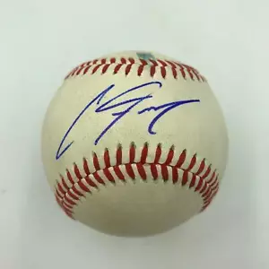 Clint Frazier Pre Rookie Signed Official Game Used Minor League Baseball JSA COA - Picture 1 of 5