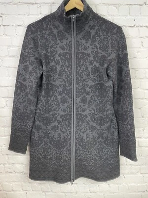 Cárdigan/Suéter de Vestido SKYR Para Mujer Negro Largo Suave Cremallera Completa Talla Mediana Algodón Foto 1 de 4